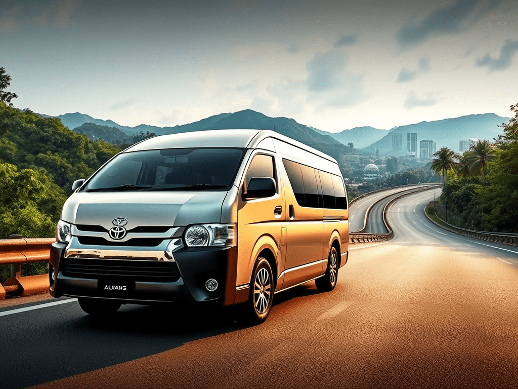 sewa hiace luxury bogor